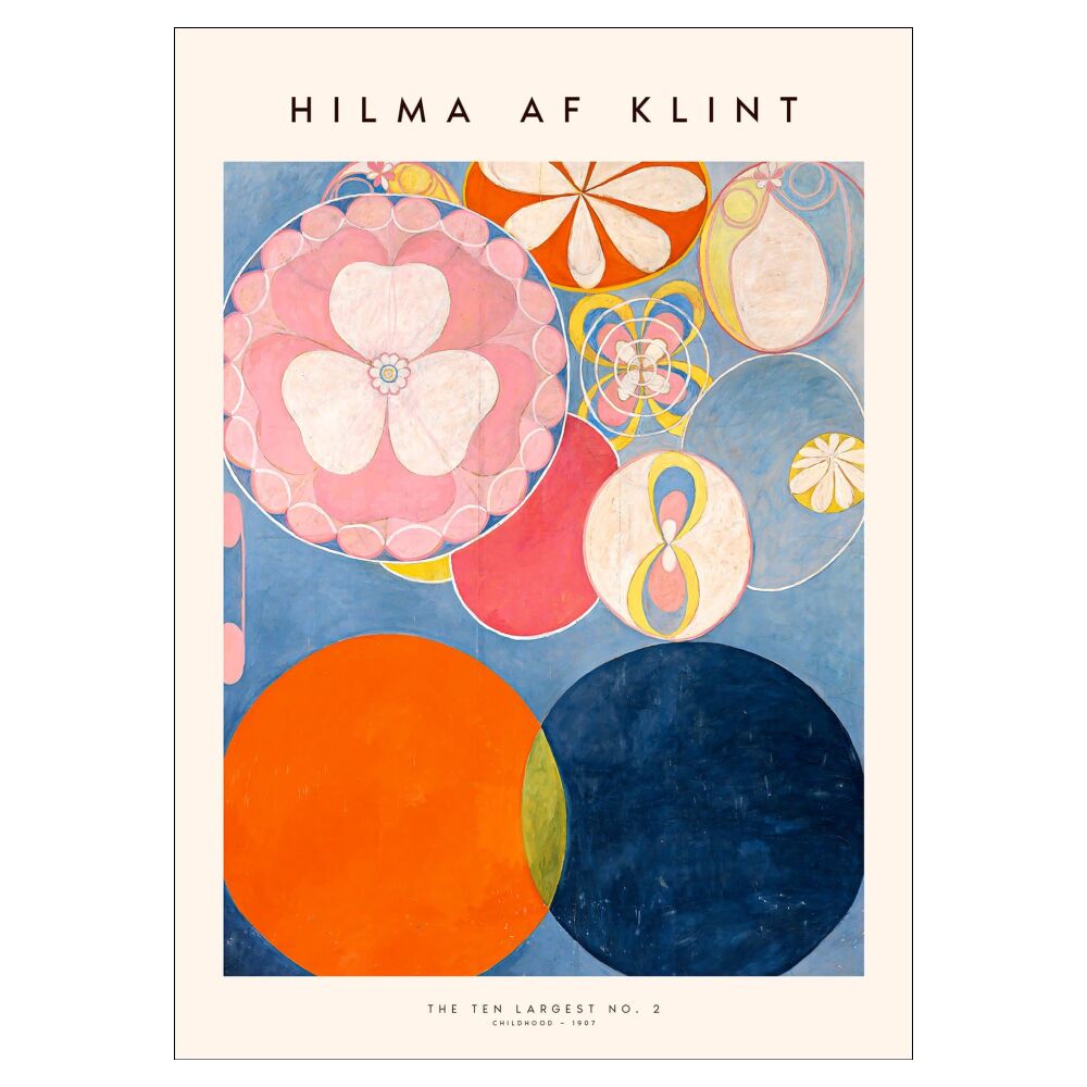 Poster & Frame Plakat Hilma Af Klint 'The Ten Largest No. 02'