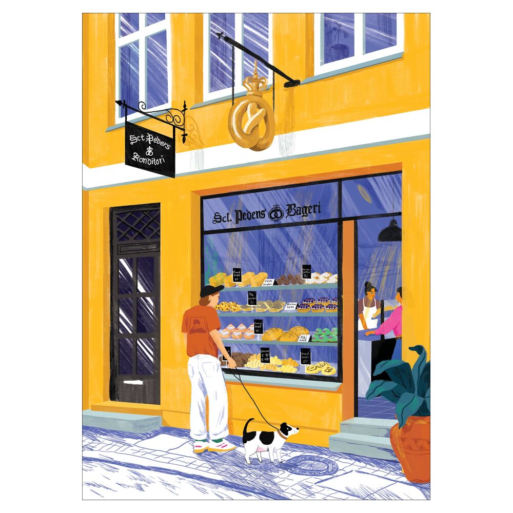 Poster And Frame Plakat Nina Dissing 'Sct. Peders Bageri'