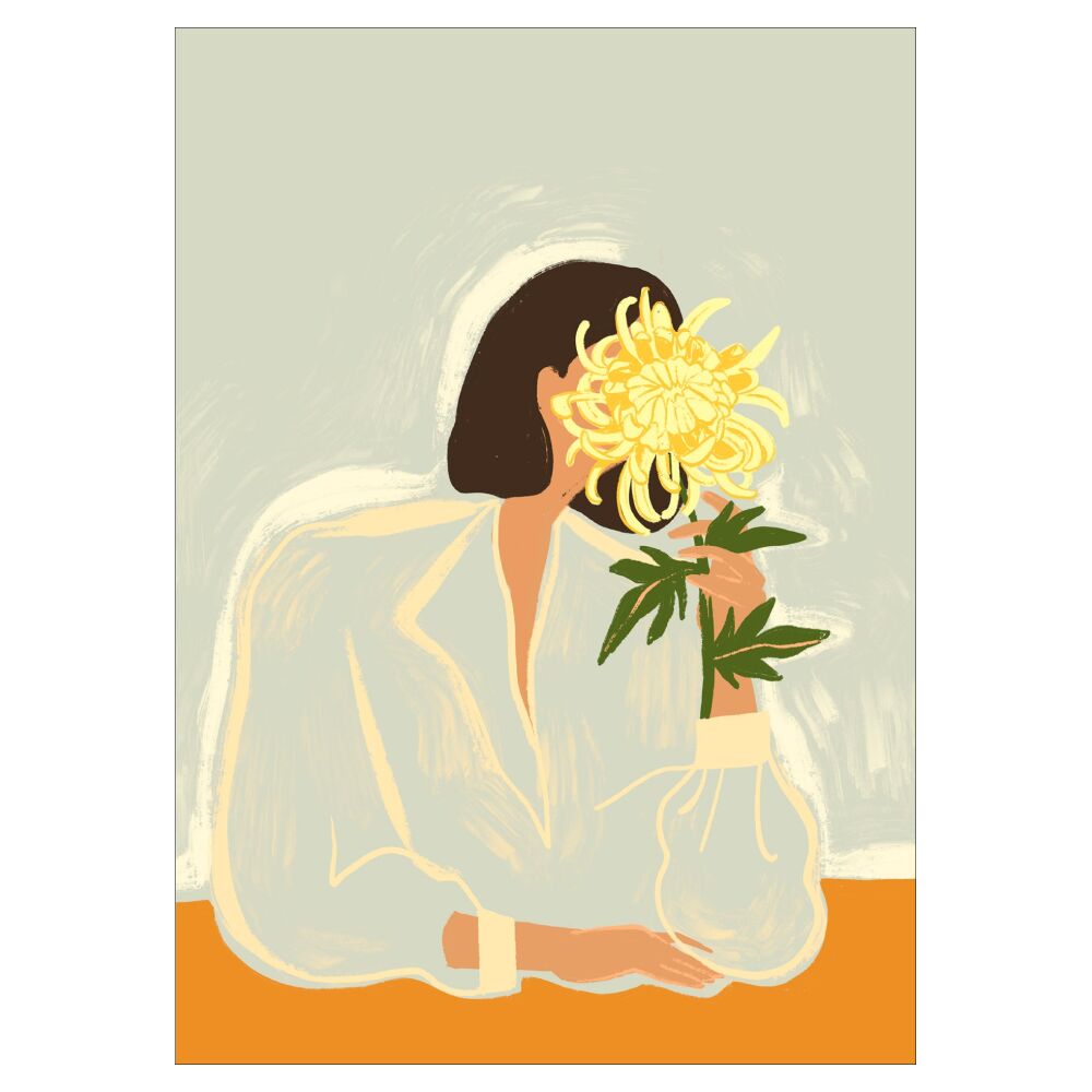 Poster & Frame Arty Guava 'The Crysanthemum'