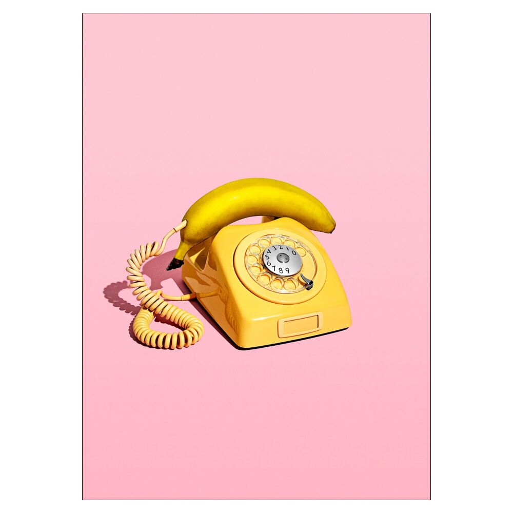 Poster & Frame Plakat Supermercat 'Banana Phone'