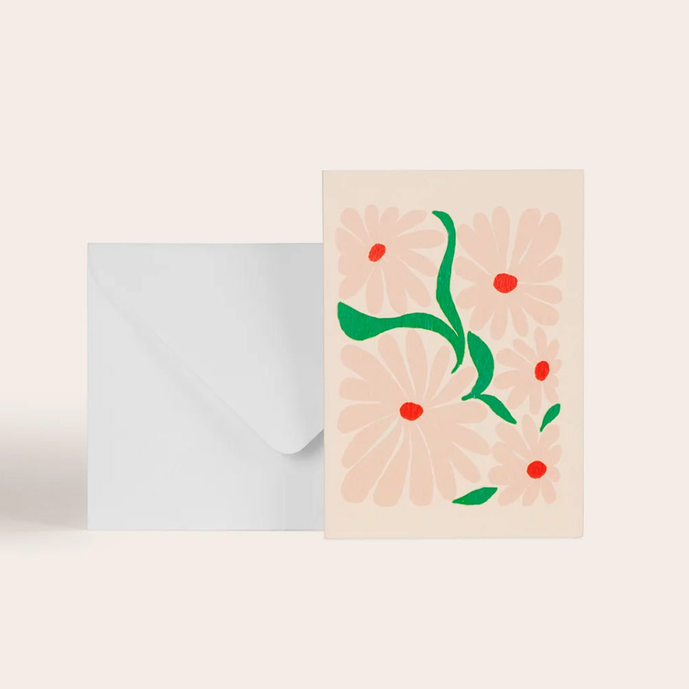 Season Paper Collection Kort Hippie Blomster