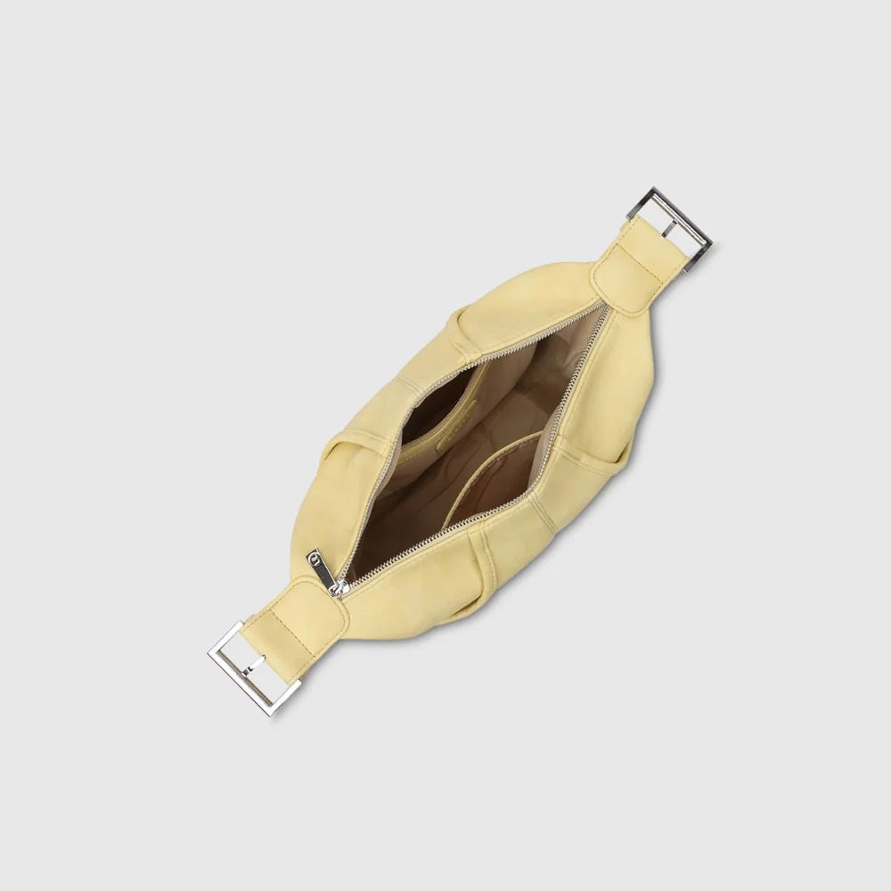 Silfen Studio Joan Skuldertaske Crossbody Panna Cotta