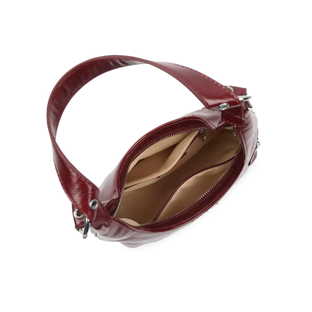 Silfen Studio Lotta Skulder/crossbody taske Cabernet