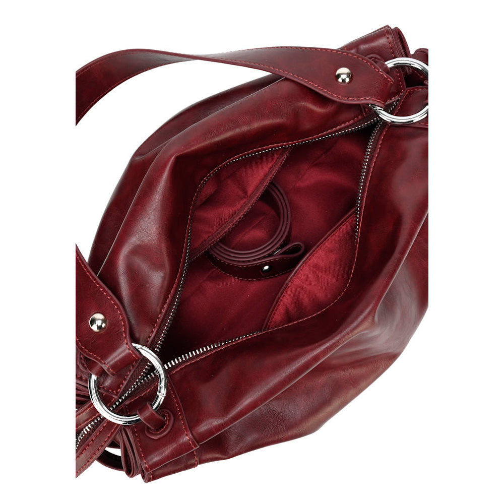 Silfen Studio Iris Maroon Skuldertaske