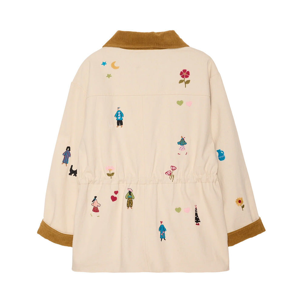 Sissel Edel Cara Jacket White Swan Broderi