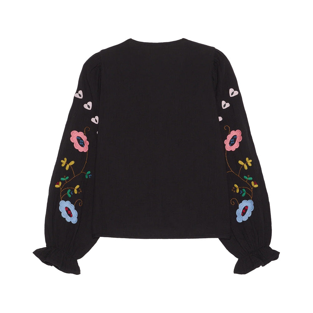 Sissel Edelbo Fran Top Almost Black
