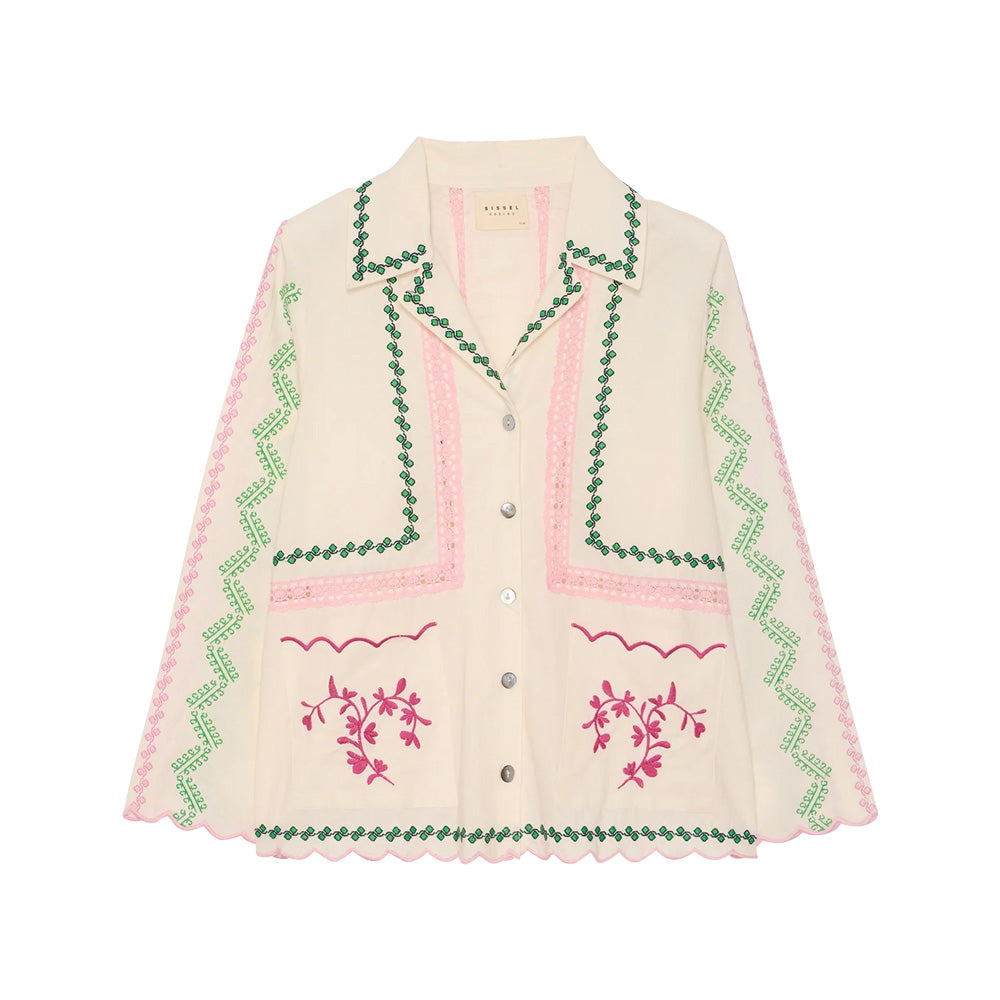 Sissel Edel Jia Shirt Cream Skjorte Jakke