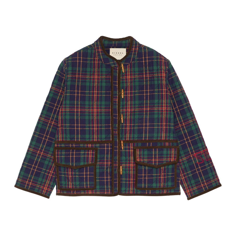 Sissel Edelbo Adriane Jacket Green Checks