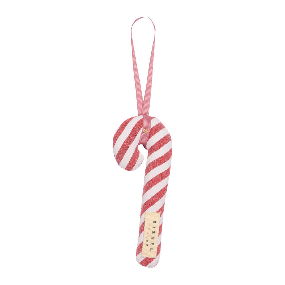 Sissel Edelbo Julepynt Cane Leftover Ornament Wide Candy Stripes