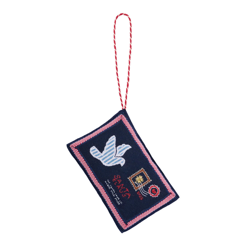 Sissel Edelbo Julepynt Christmas Letter Ornament Navy