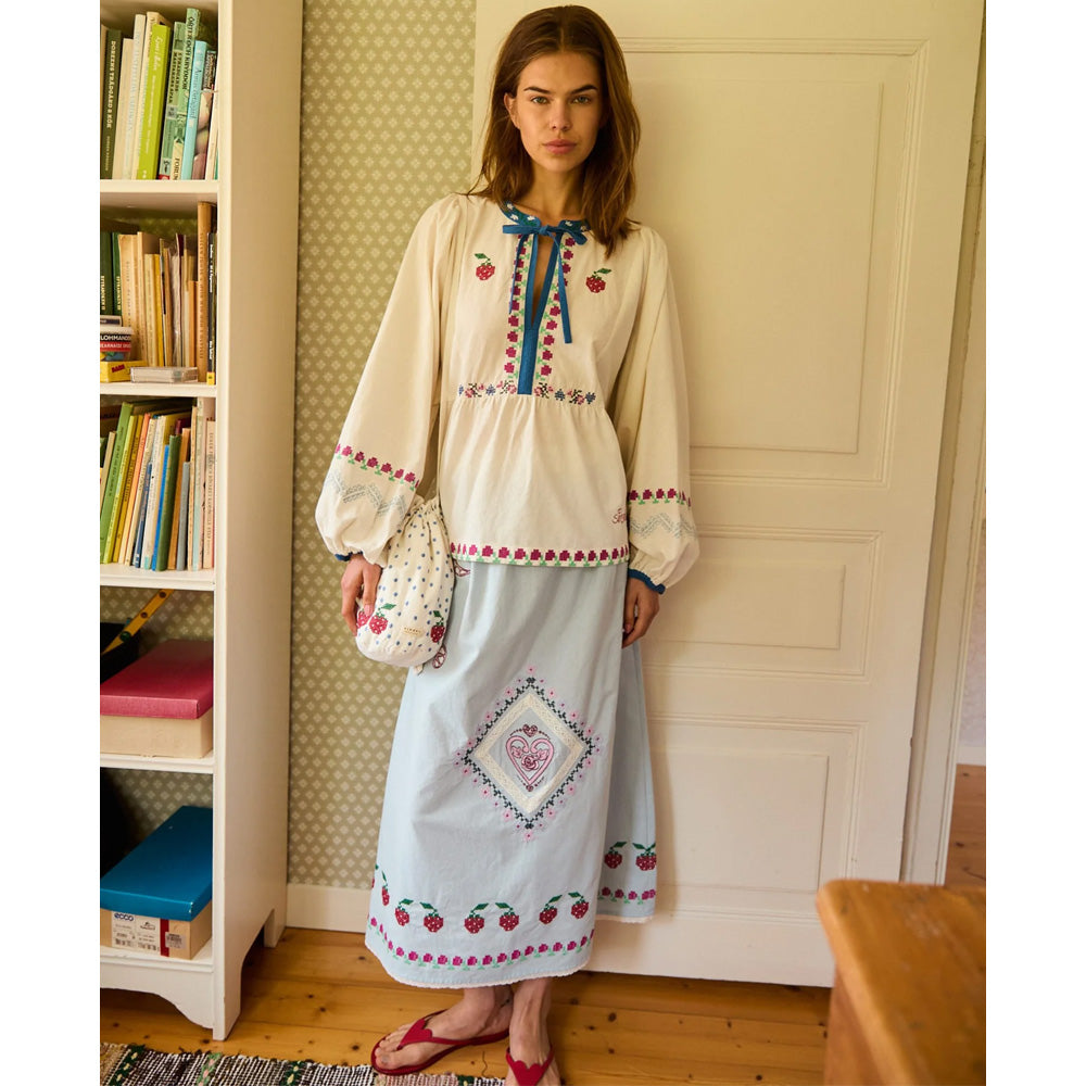 Sissel Edelbo Louise Skirt Baby Blue
