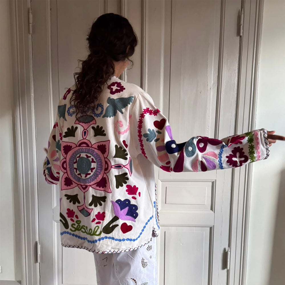 Sissel Edelbo Maggie Jacket Festival Flower Broderi