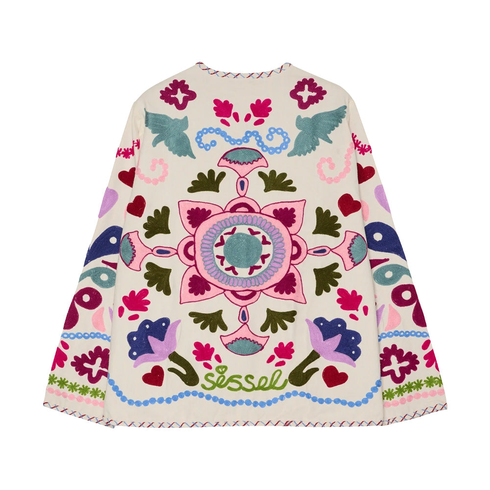 Sissel Edelbo Maggie Jacket Festival Flower Broderi