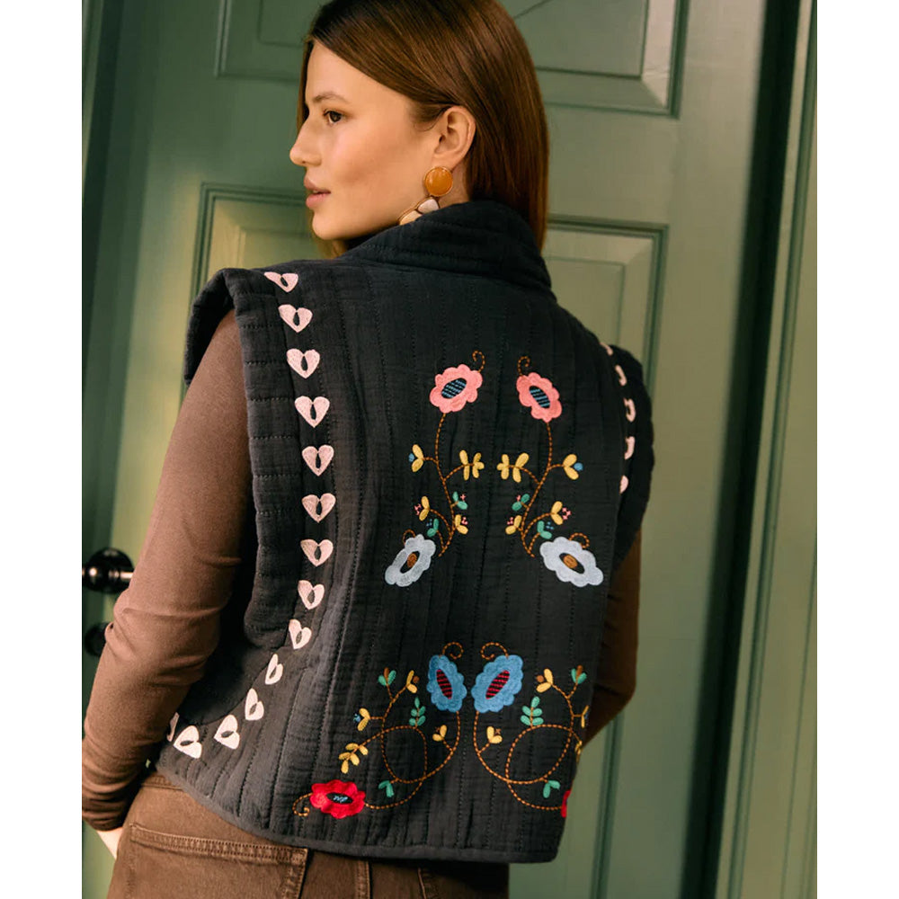 Sissel Edelbo Samira Vest Almost Black