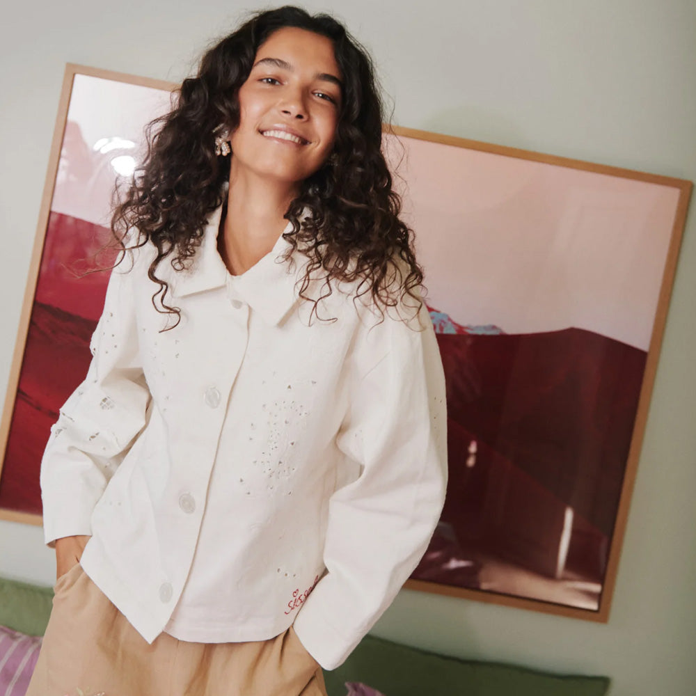 Sissel Edelbo Vintage Jacket White Napkin