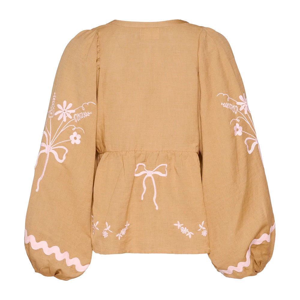 Sissel Edelbo Belma Top Light Hazel S/M