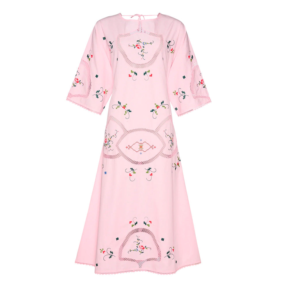 Sissel Edelbo Clematis Dress Dull Rose