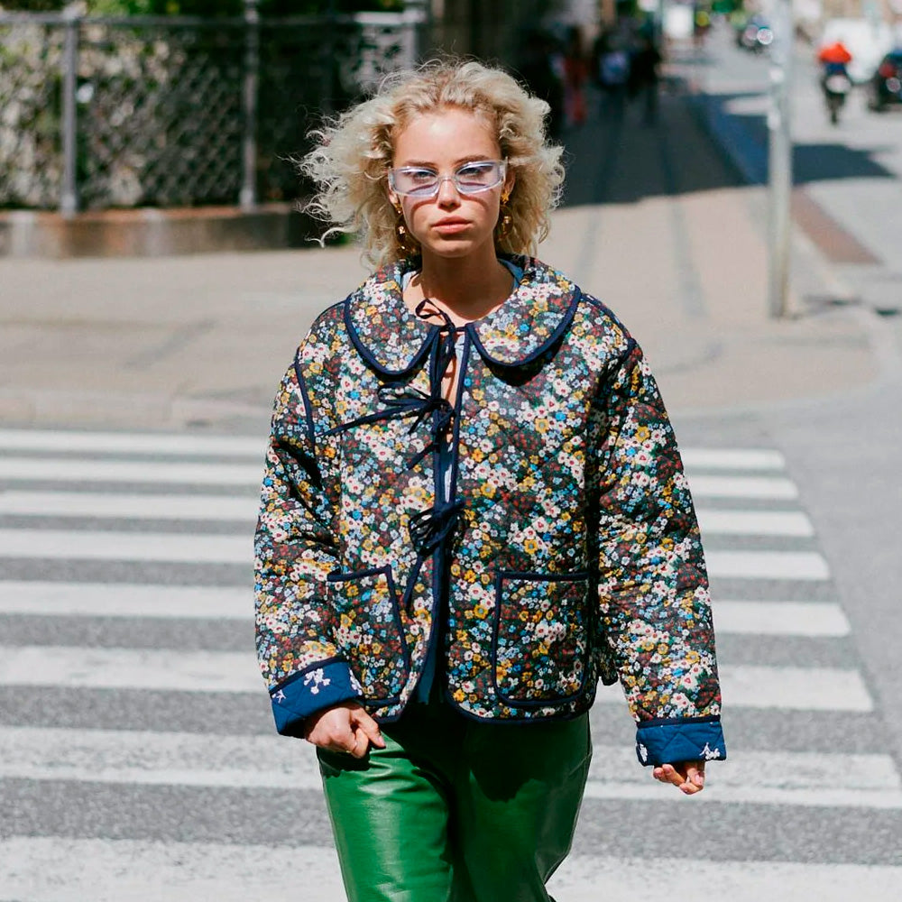 Sissel Edelbo Daniella Jacket Wine Ditsy