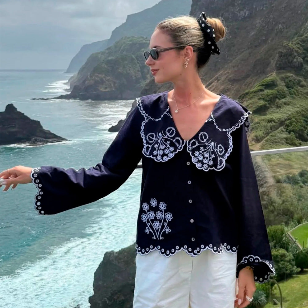 Sissel Edelbo Elysia Shirt Navy