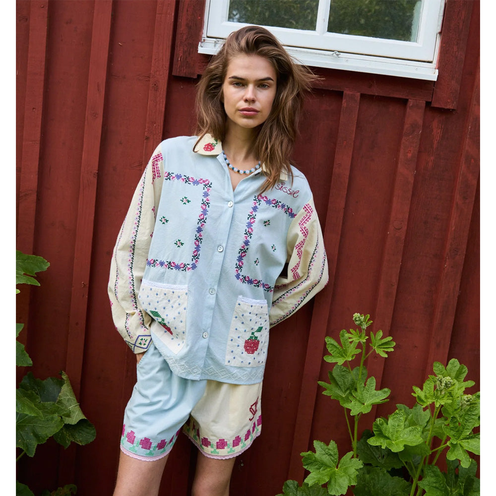 Sissel Edelbo Louise Shirt Baby Blue