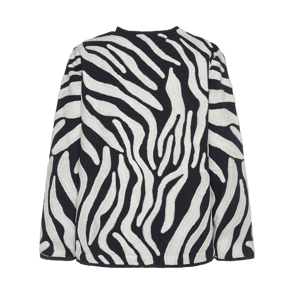 Sissel Edelbo Maggie Jacket Zebra Broderi