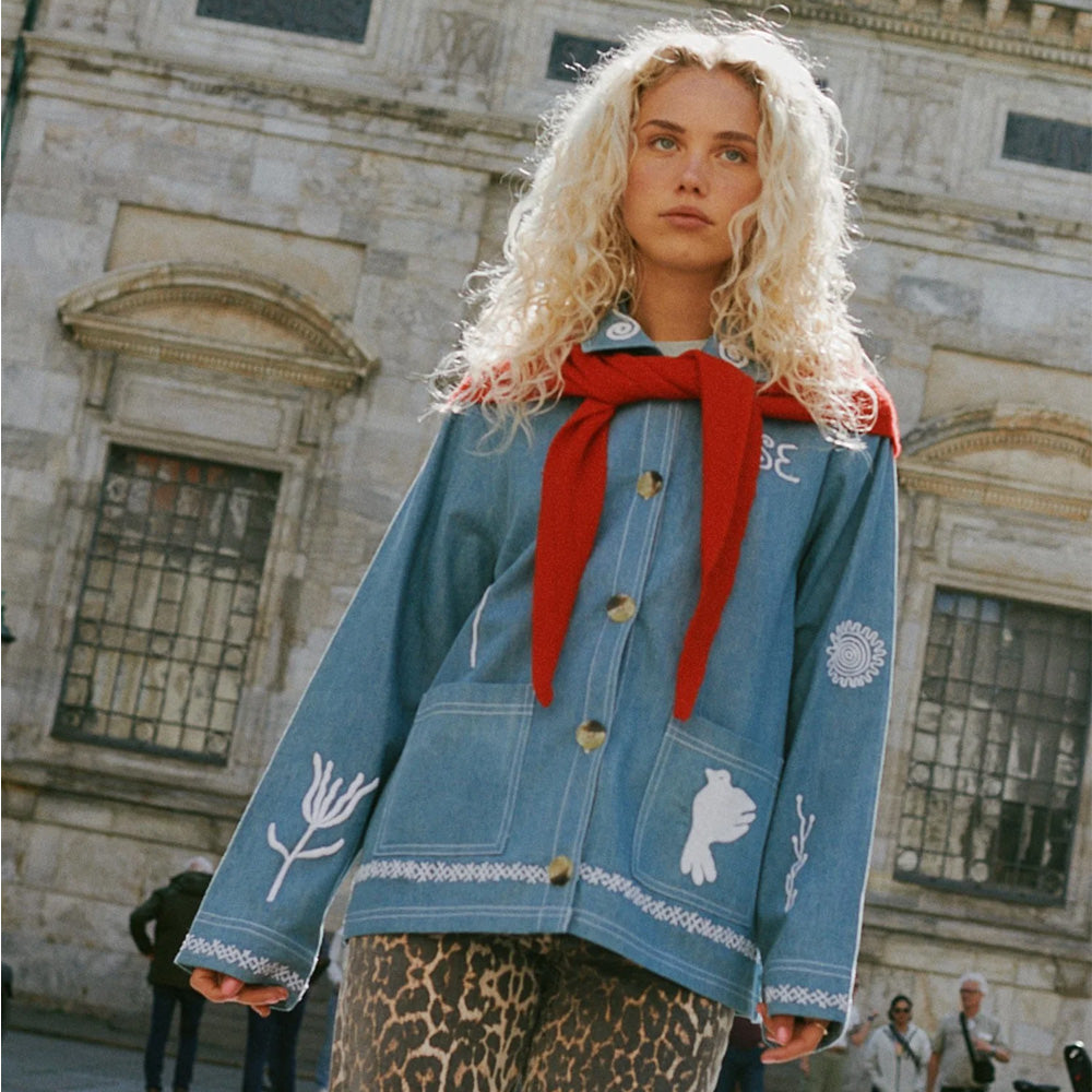 Sissel Edelbo My Jacket Denim Broderi