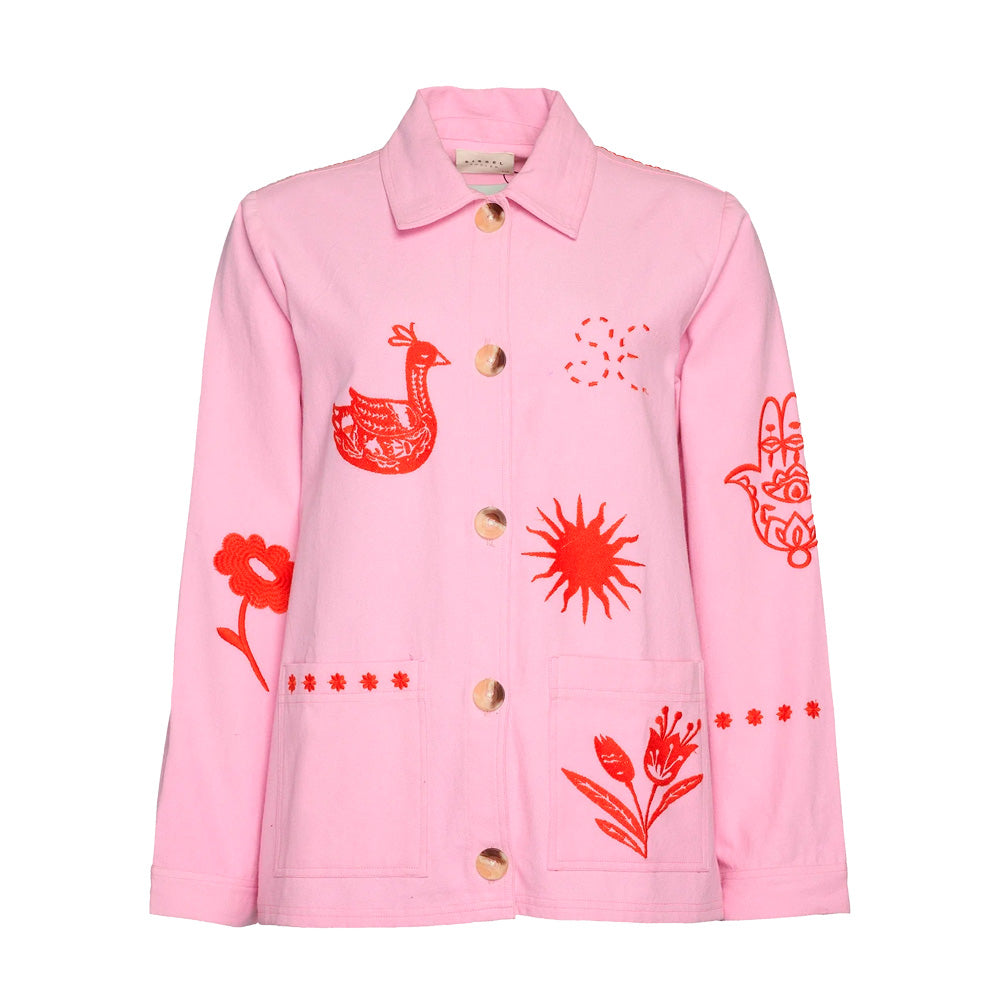 Sissel Edelbo My Jacket Rose Broderi