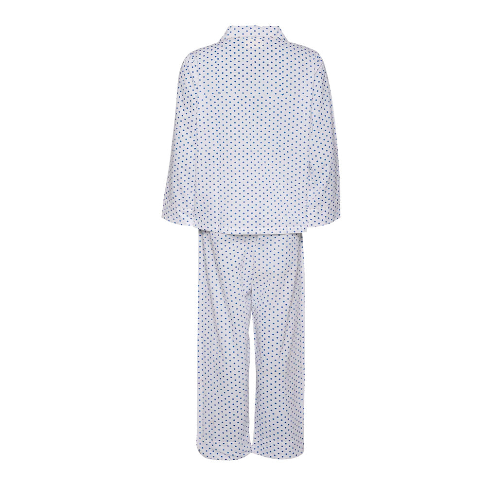 Sissel Edelbo Pyjamas Sæt Blå Prikker
