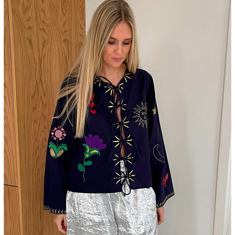 Sissel Edelbo Sophie Top Navy