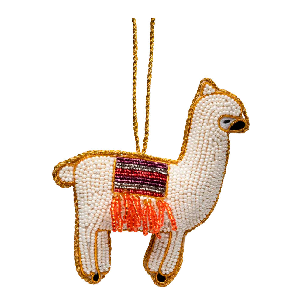 Skinbjerg Julepynt Lama Perler