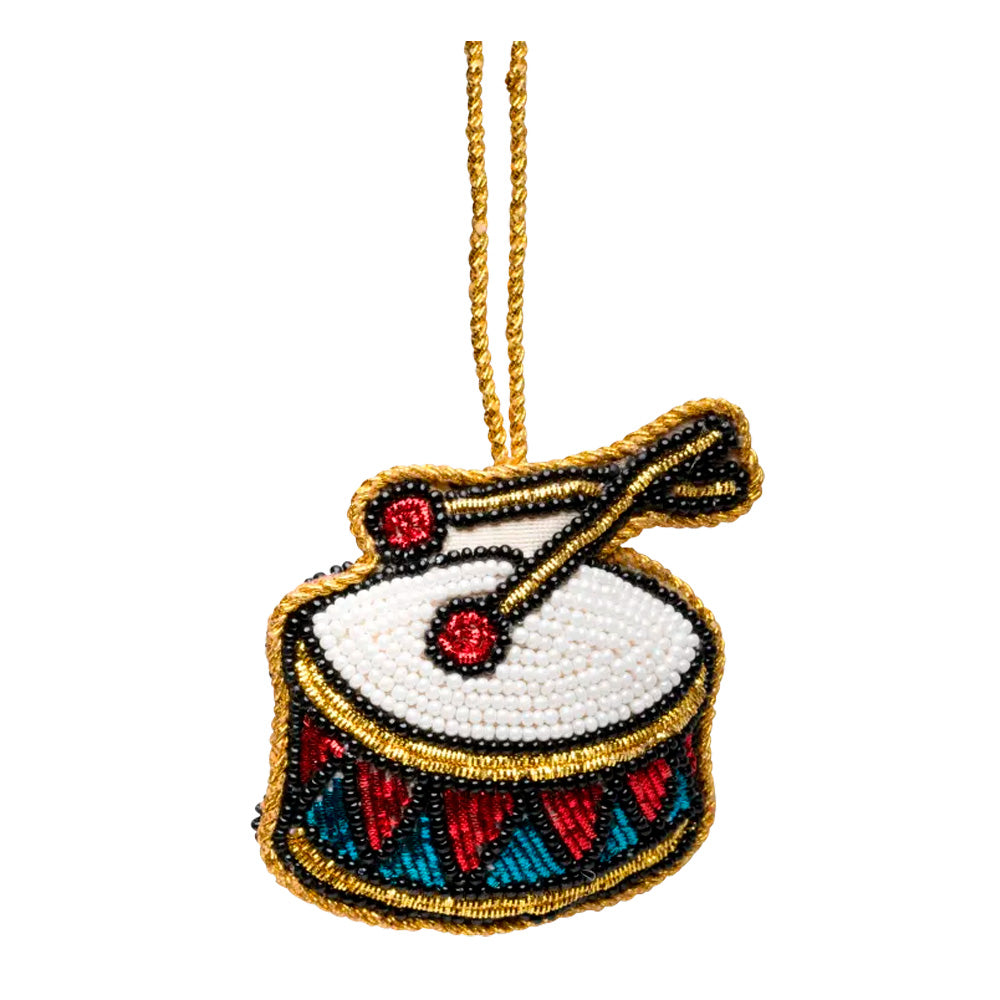 Skinbjerg Julepynt Tromme Perler