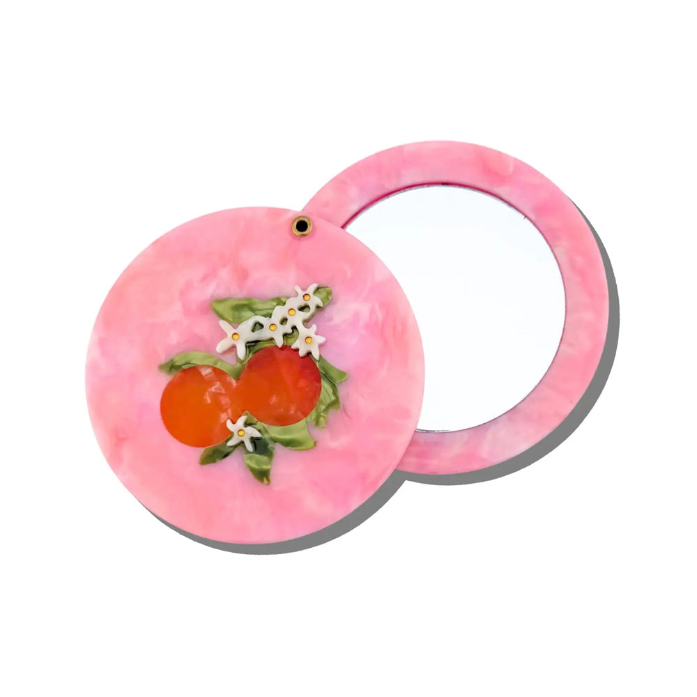 Solar Eclipse Spejl Appelsinblomst Pink