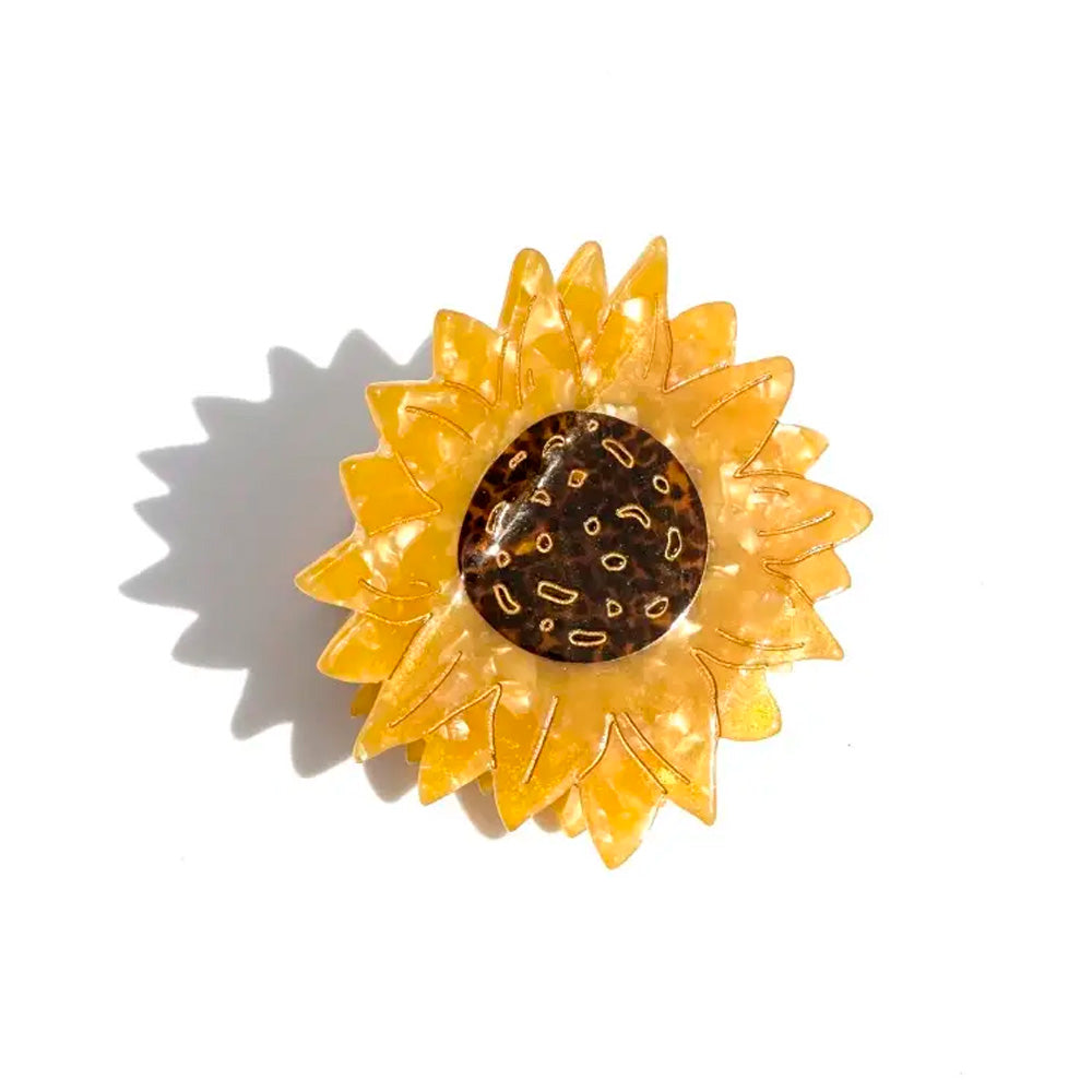 Solar Eclipse Hårklemme Blomst Solsikke