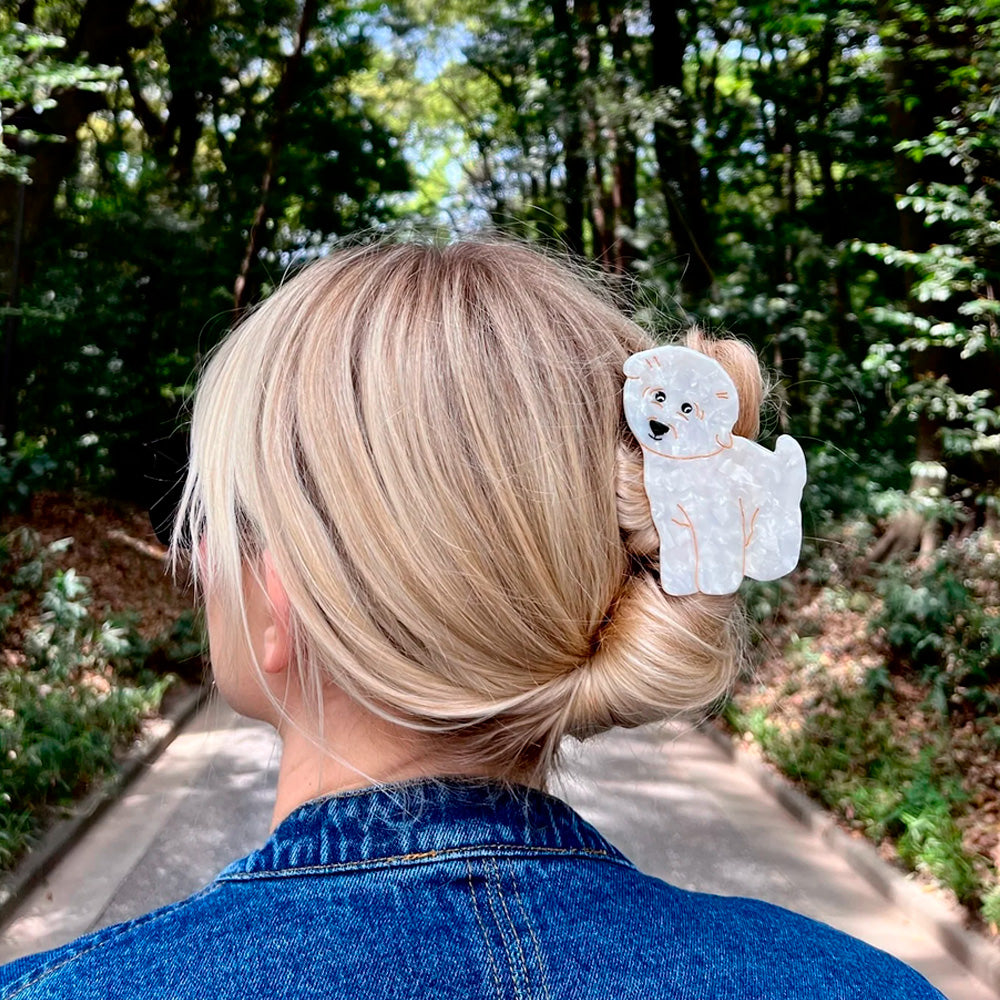 Solar Eclipse Hårklemme BomuldsHund