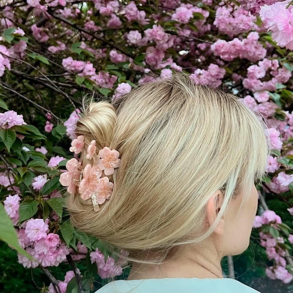 Solar Eclipse Hårklemme Kirsebærblomster