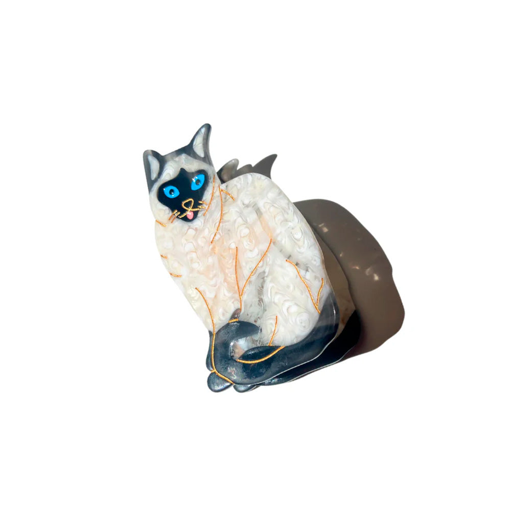 Solar Eclipse Hårklemme Siamesisk Kat