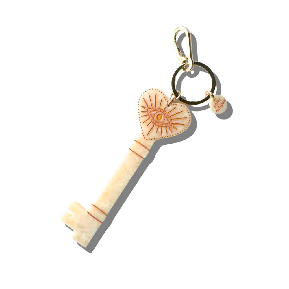 Solar Eclipse Nøglering Taskevedhæng Nøgle