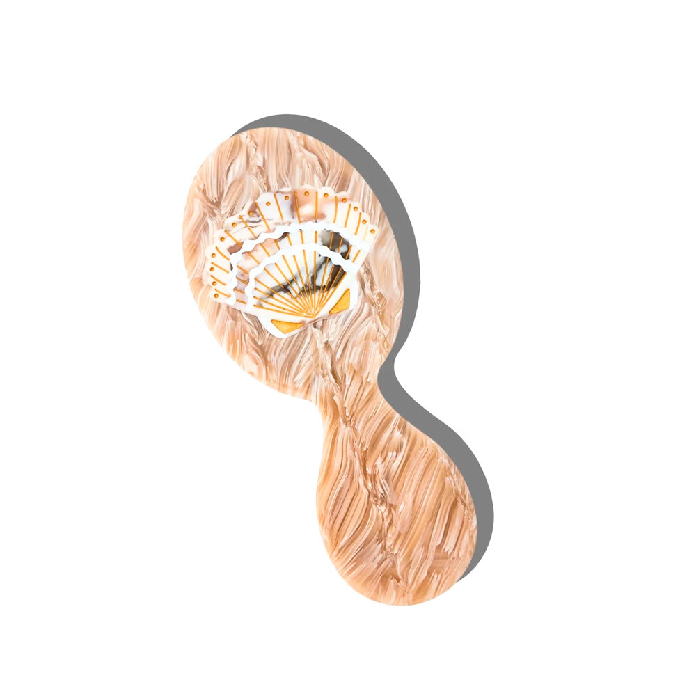 Solar Eclipse Taske Hårbørste Muslingeskal