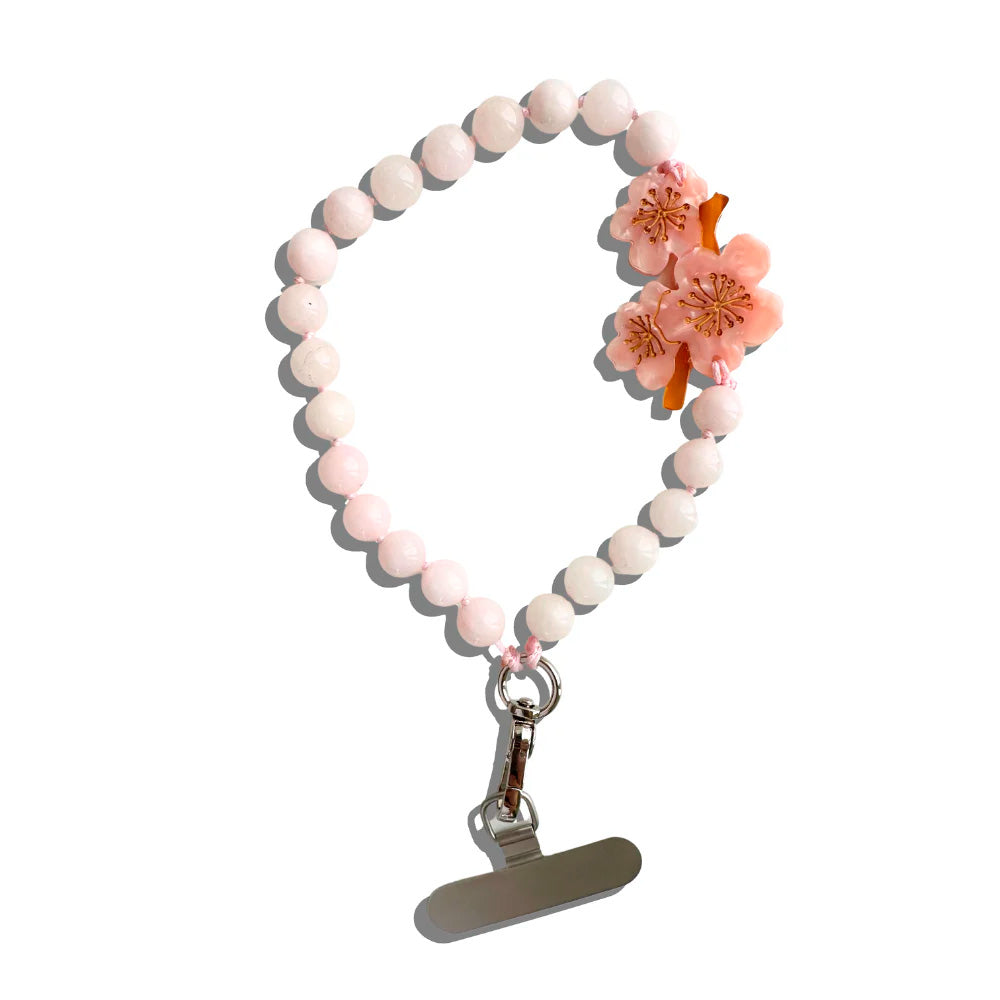 Solar Eclipse Mobil-kæde Natursten Kirsebærblomst