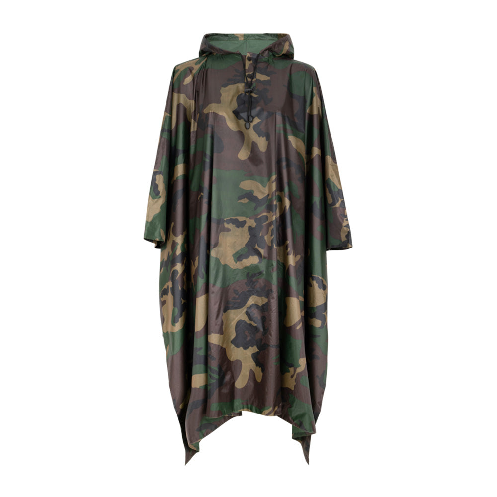 Sui Ava Camou Rain Poncho Camouflage Regnslag
