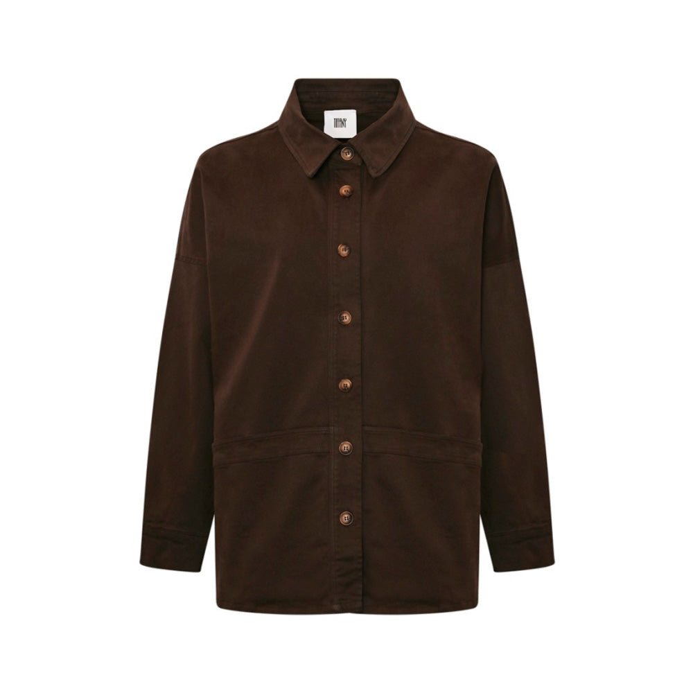 Tiffany Clothing Hailey Jakke Brun