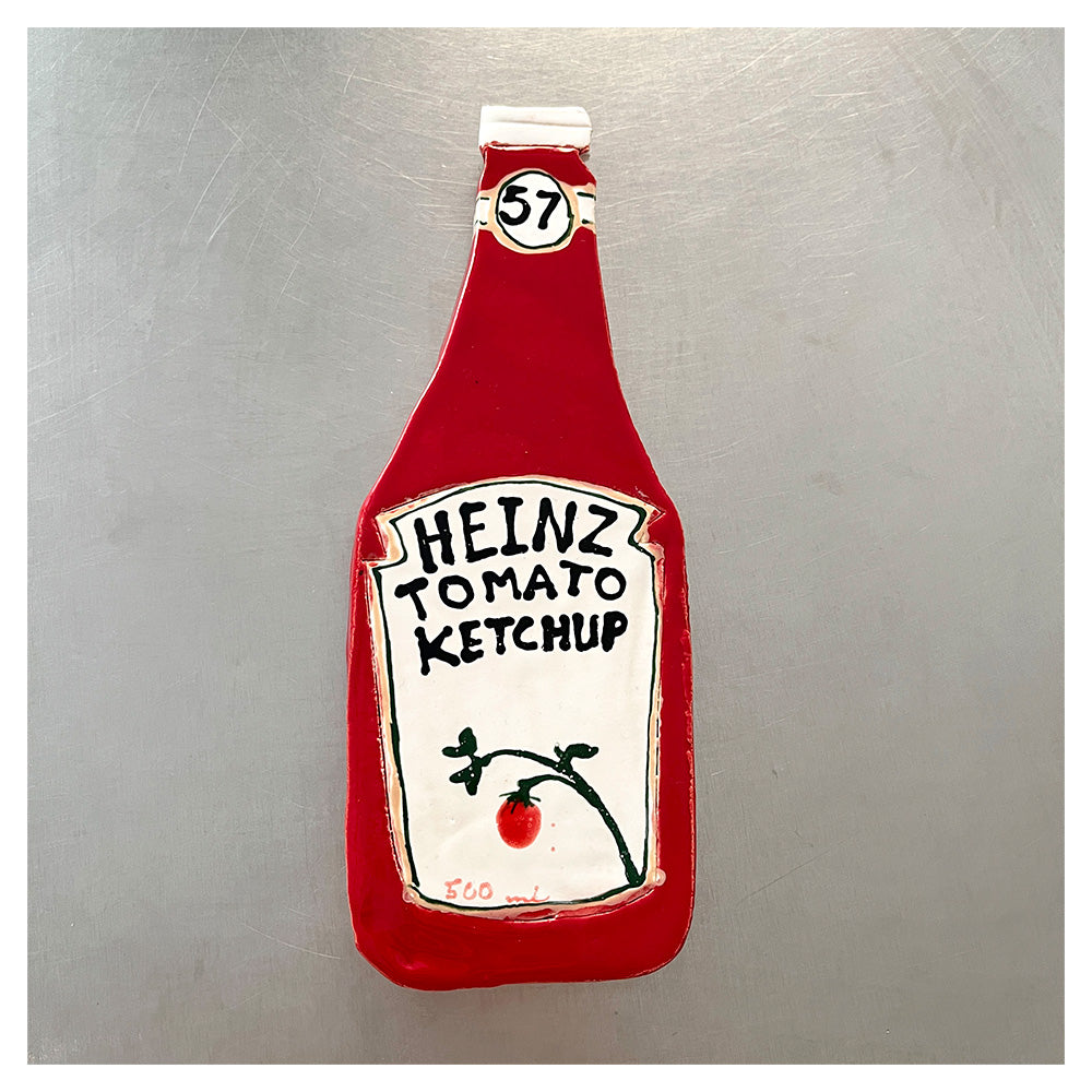 The Clay Play Vægophæng Keramik Heinz Ketchup