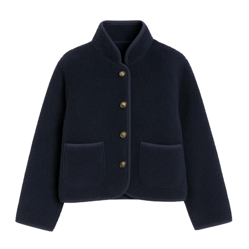 Tiffany Clothing Malou Teddy Jacket Navy