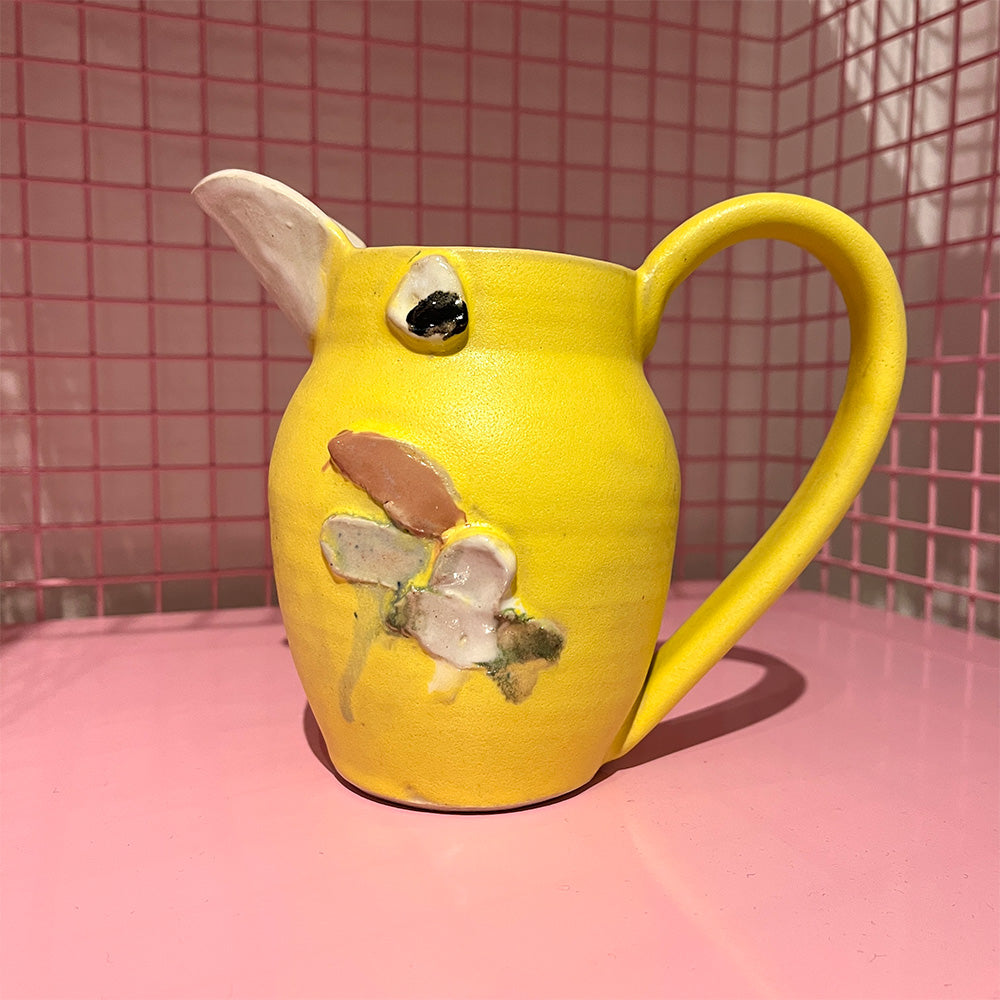 Was Keramik Fuglekande Mellem Gul