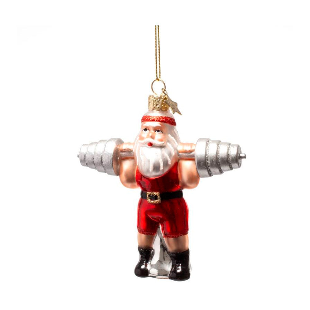 Vondels Julepynt Julemand Vægtløfter