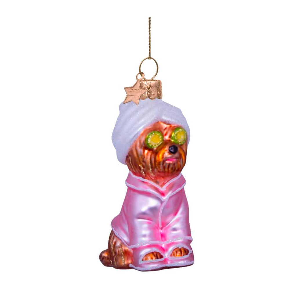 Vondels Julepynt Selvforkælelse Spa Hund