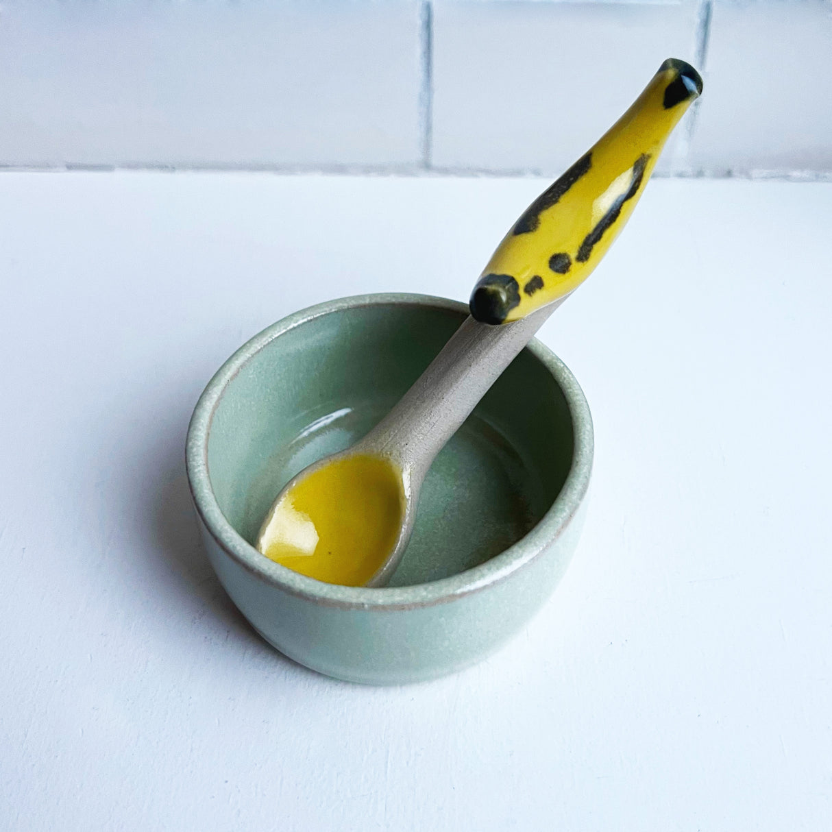 Julie Ebens Banana Spoon w. Bowl Bananske m. Skål