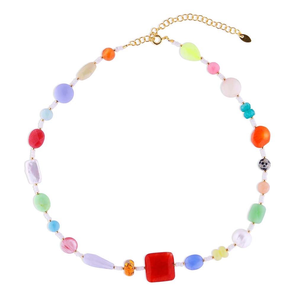 BY THIIM Halskæde Color Splash Necklace