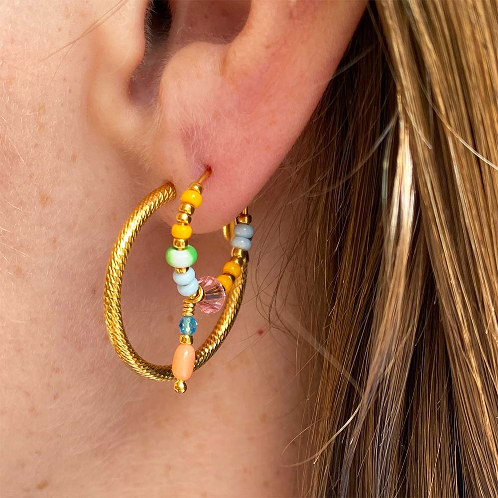 BY THIIM Ørering Darling Drip Hoop