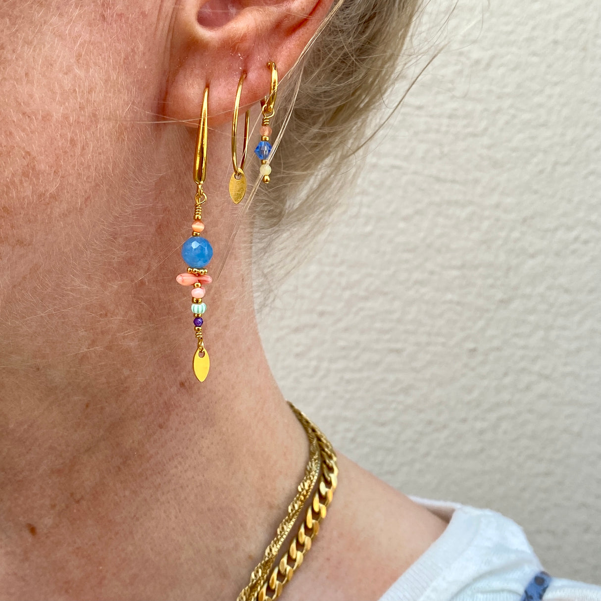 BY THIIM Ørering Leaf Hoop Deluxe